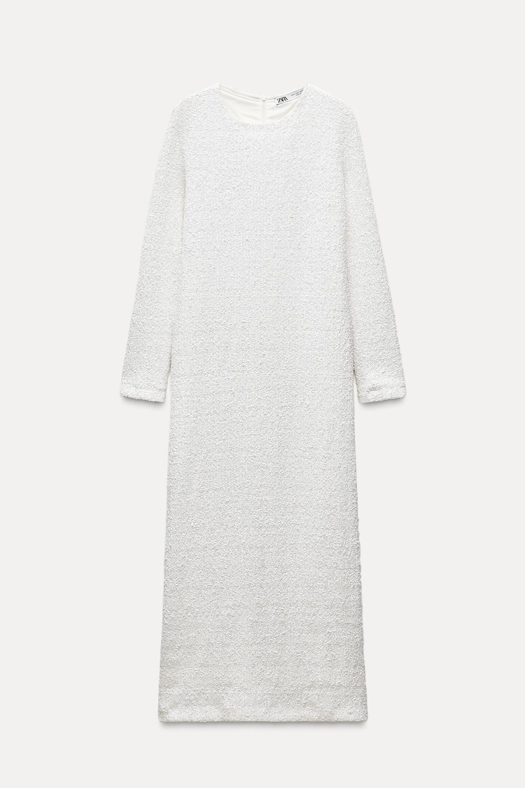 Vestido Lentejuelas Blanco