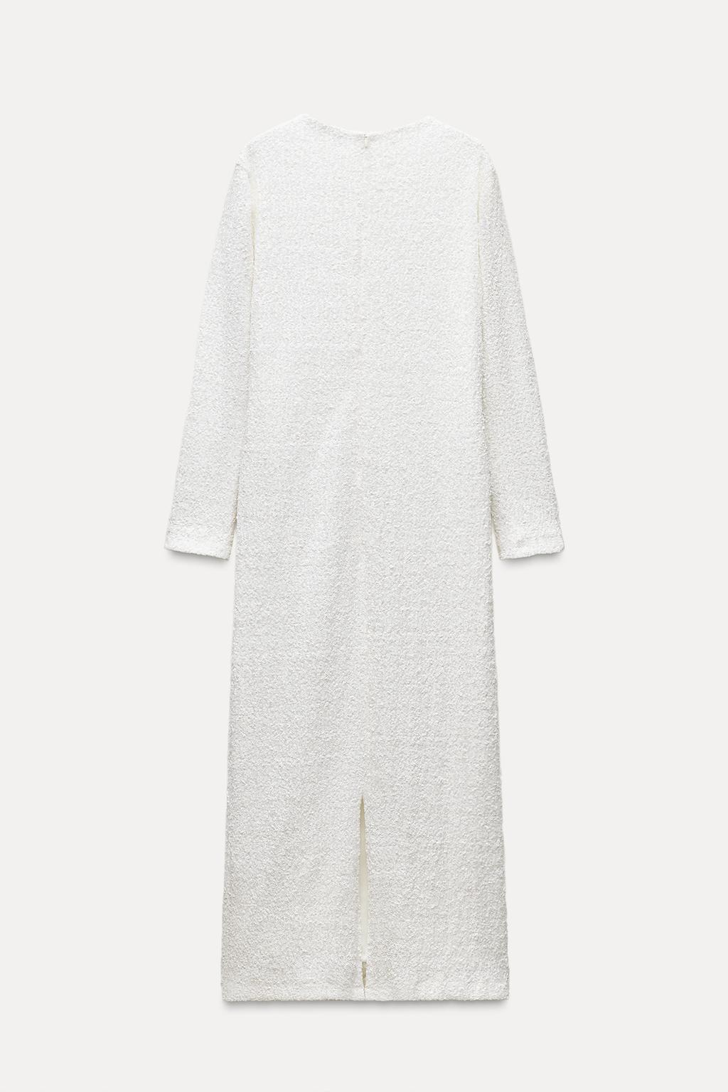 Vestido Lentejuelas Blanco