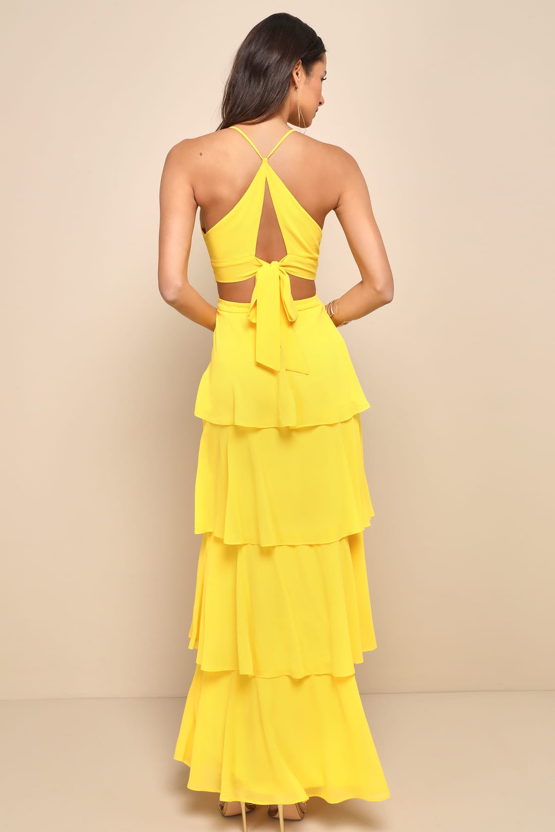 Vestido Fernanda Amarillo