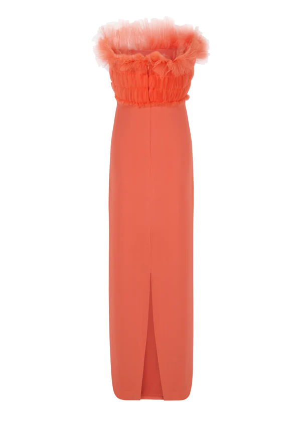 Vestido Antonella Naranja