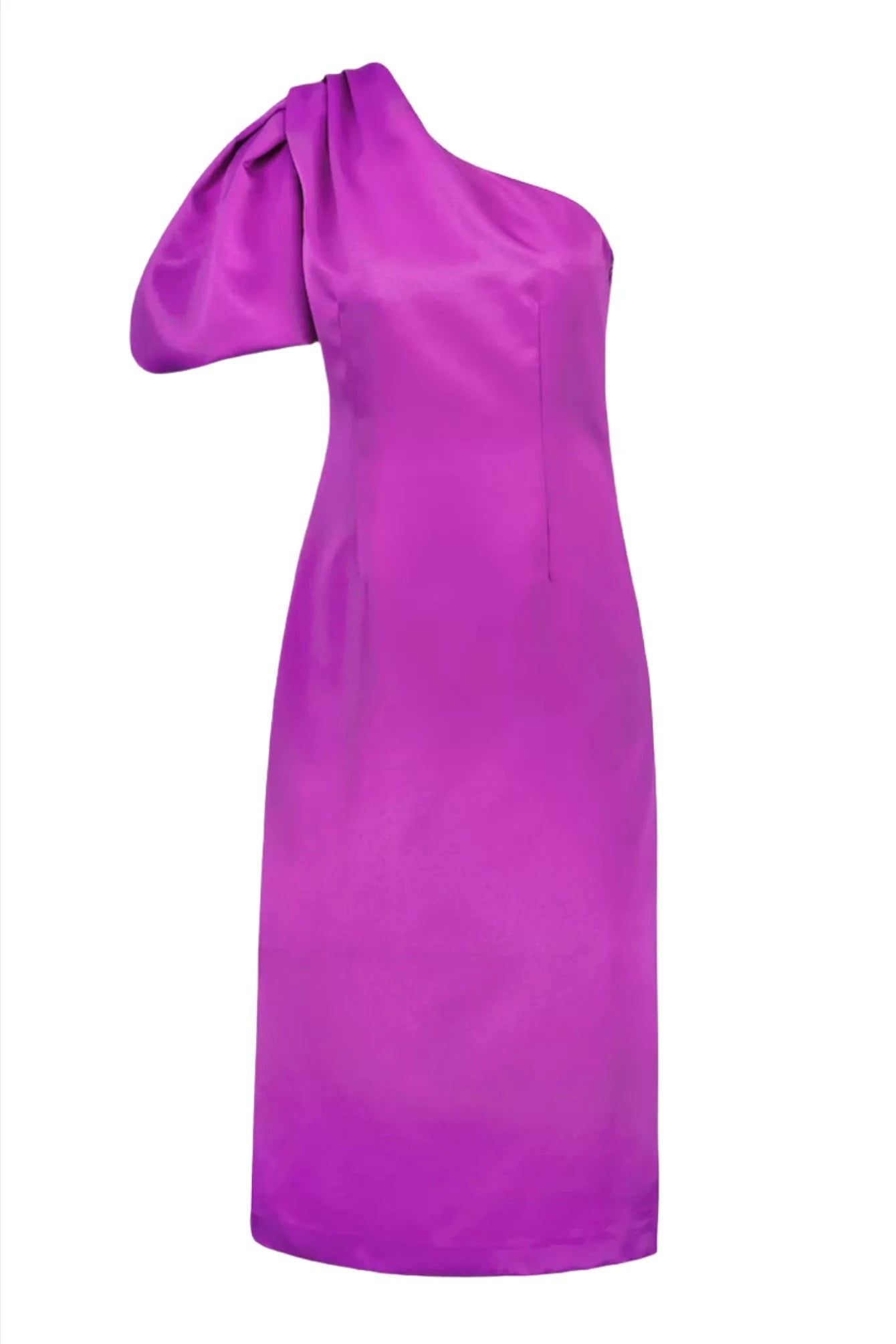 Vestido escote asimétrico