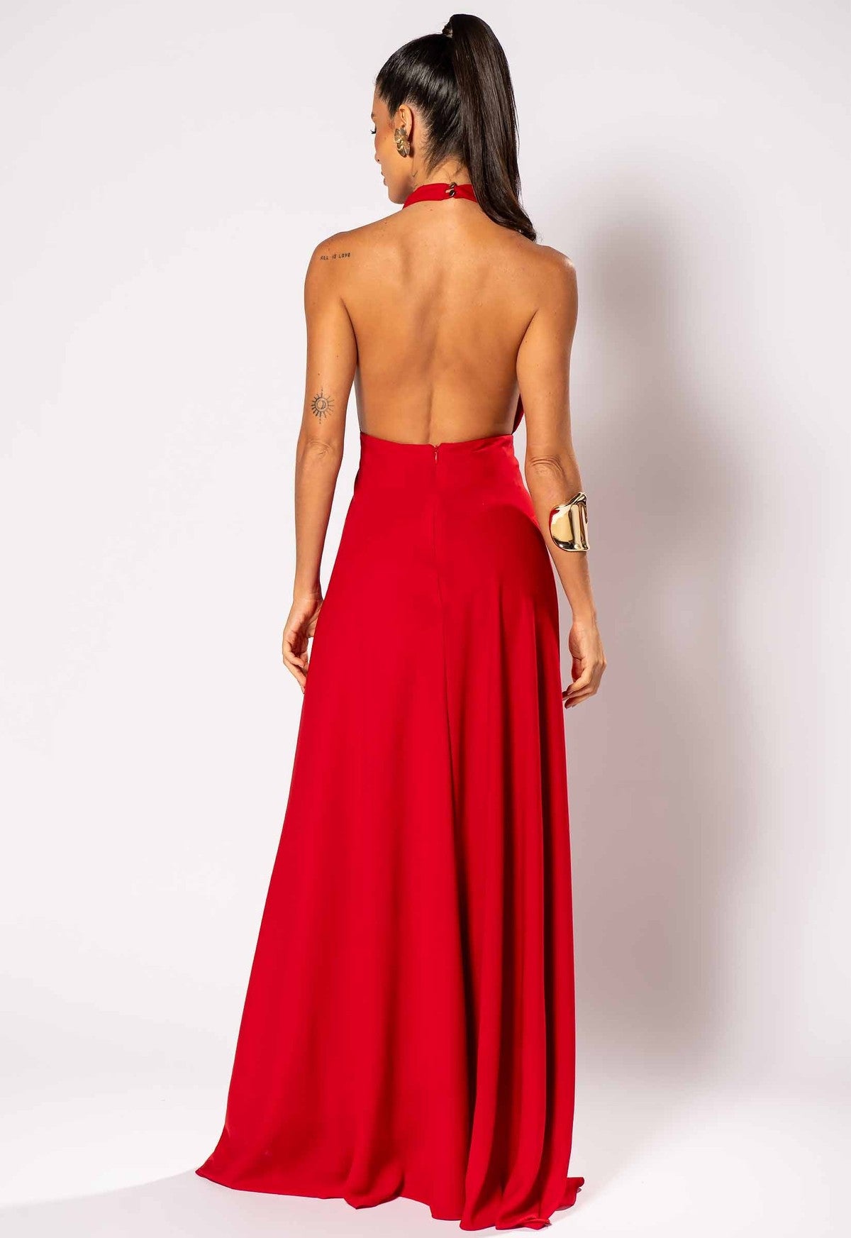 Vestido Marrocos Rojo