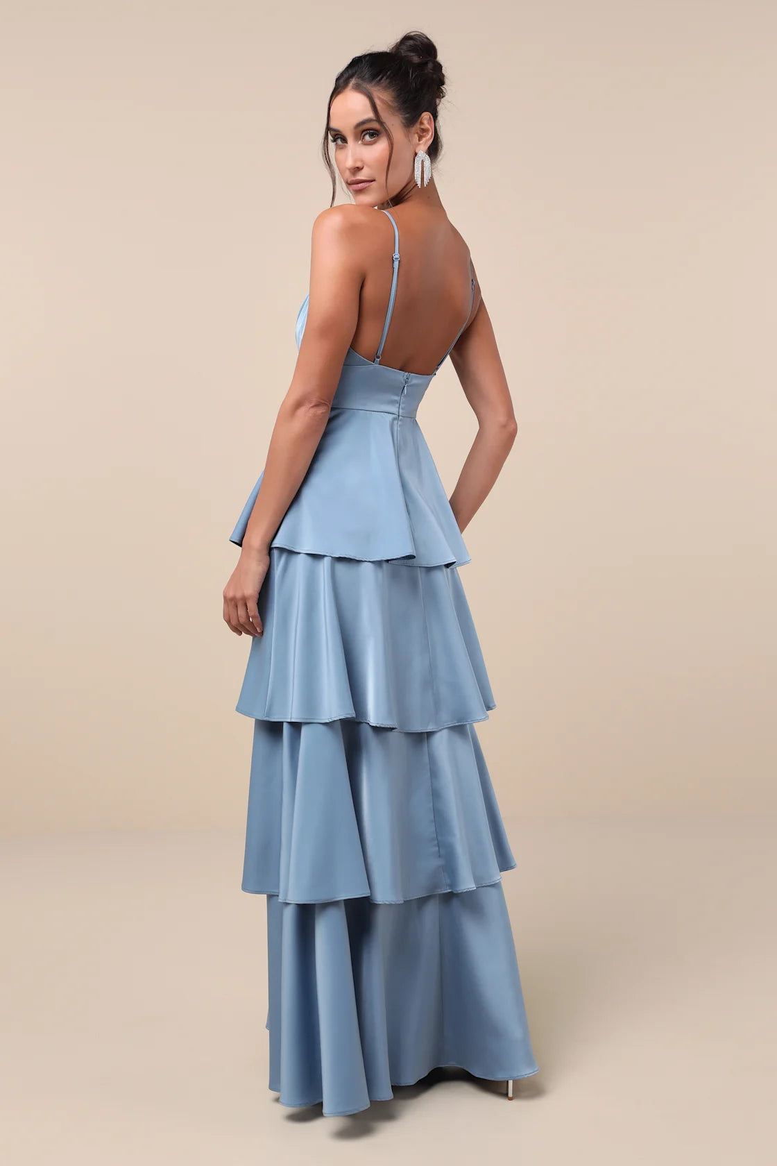 Vestido Gracia Azul Pizarra