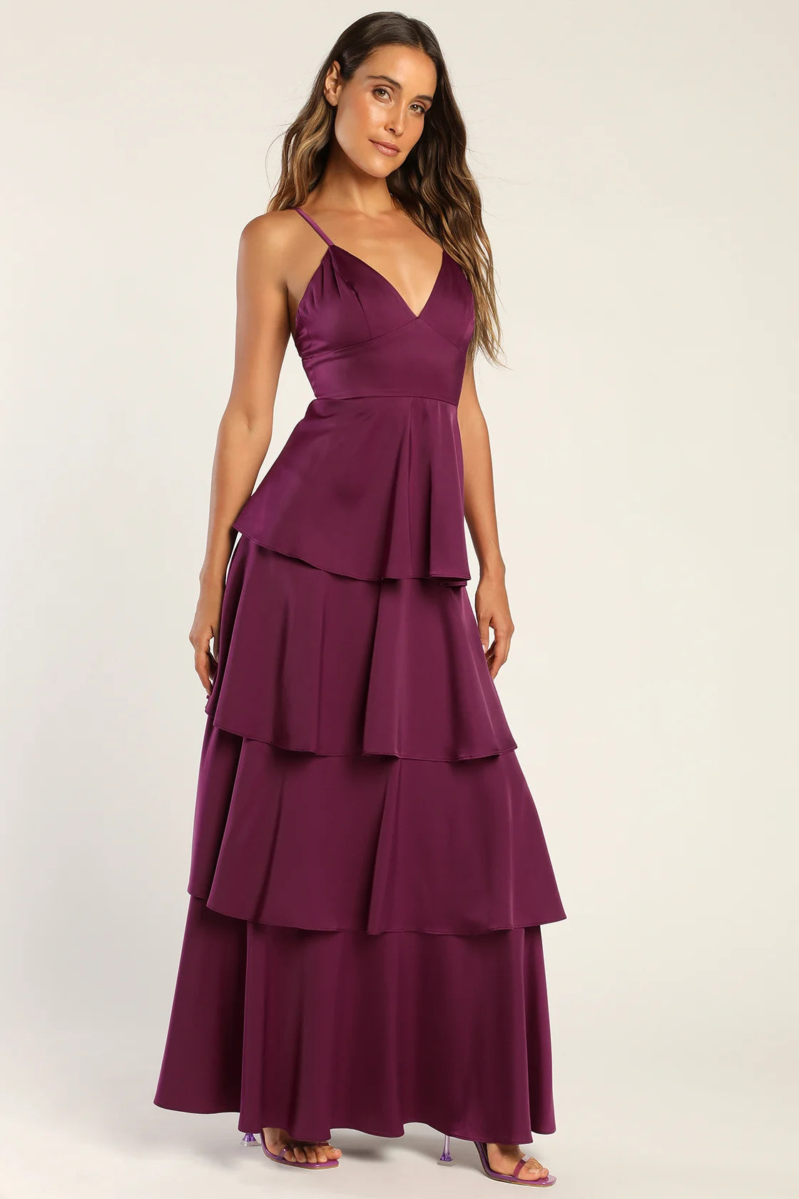 Vestido Gracia Ciruela
