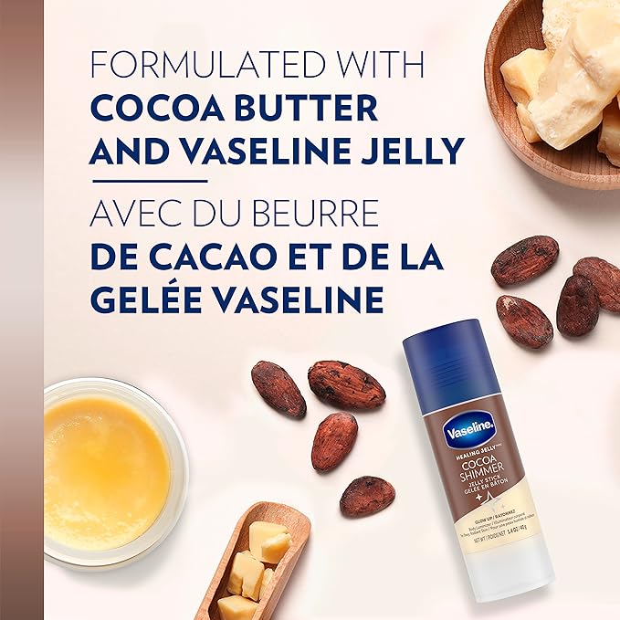 Vaseline Cocoa Shimmer Jelly Stick 40g