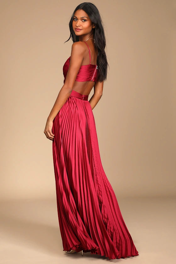 Vestido Elena Vinotinto