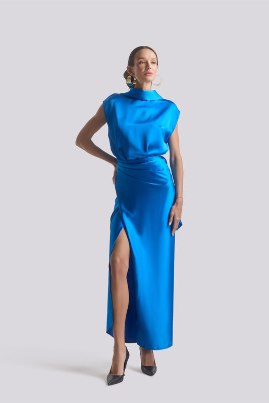Vestido Monica Azul