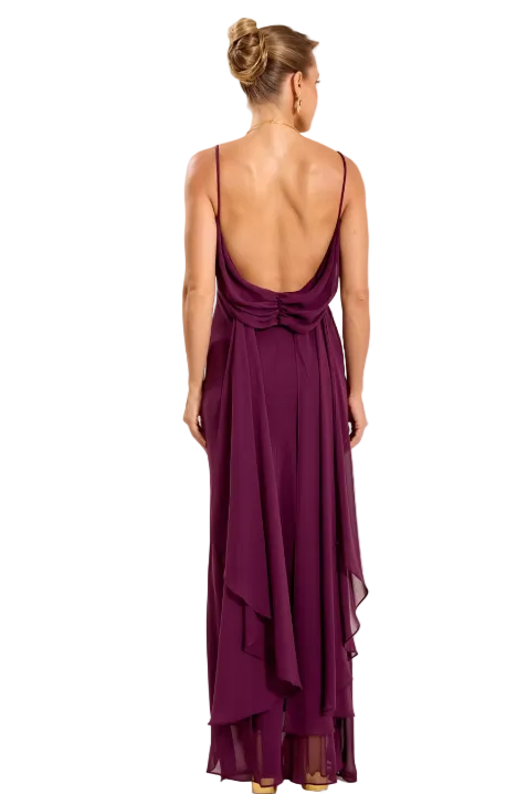 Vestido Brasil Berenjena