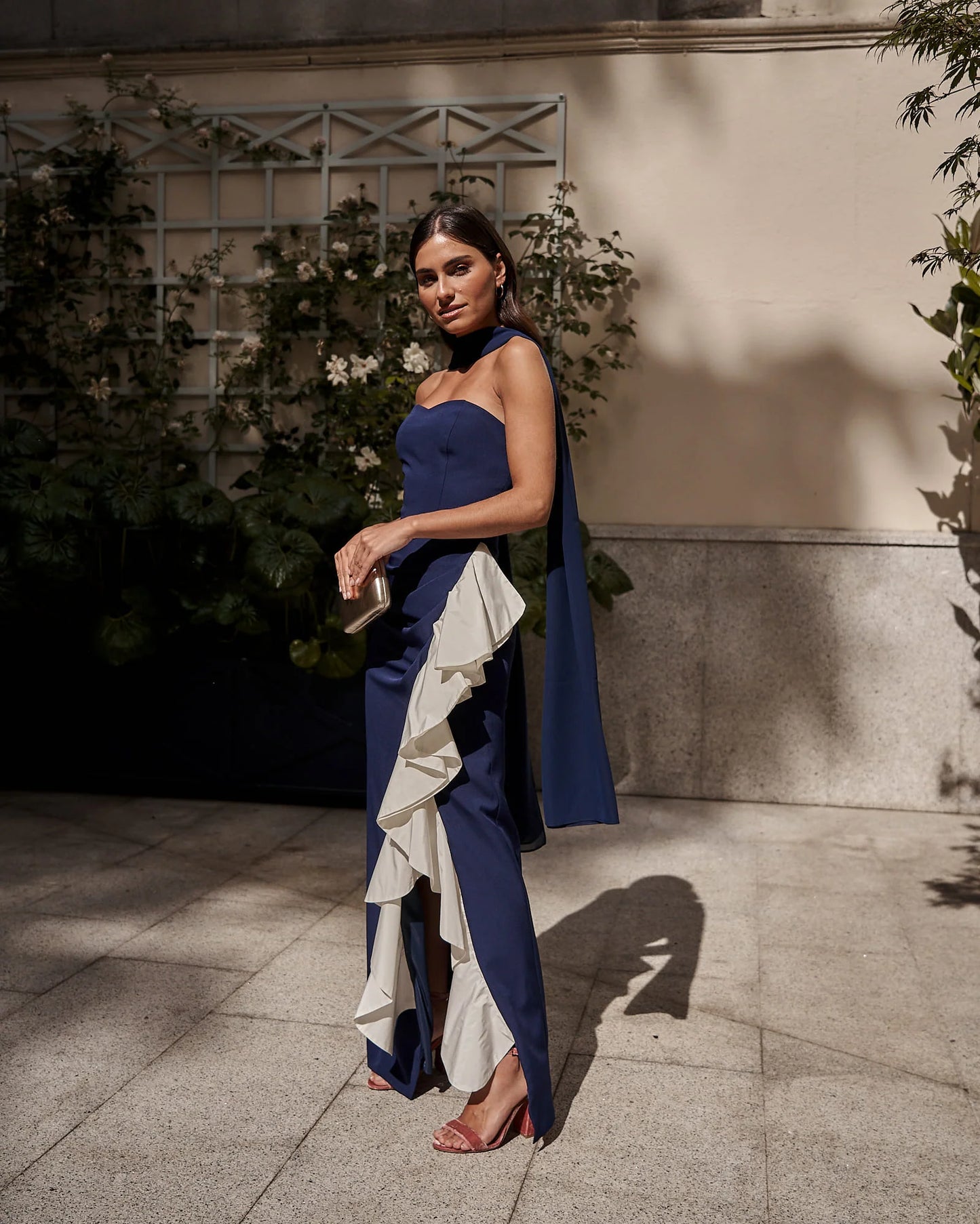 Chal azul bdress