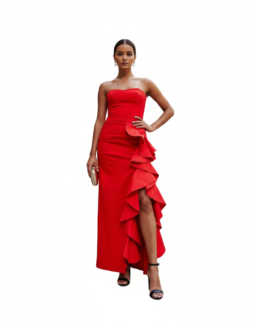 Vestido Macarena Rojo