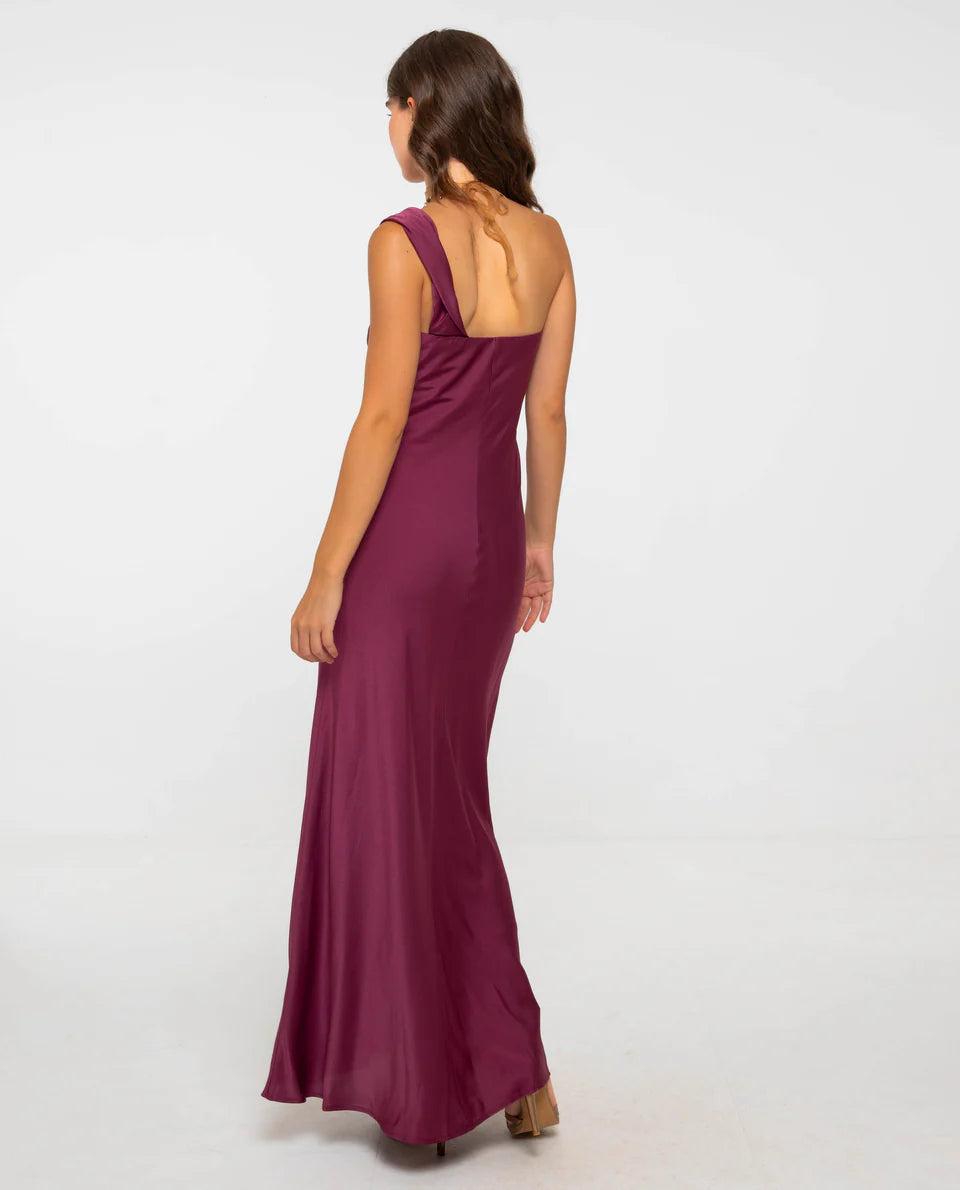 Vestido Elizabeth Ciruela