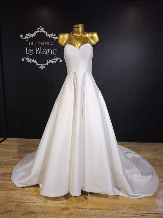 Vestido de novia blanco