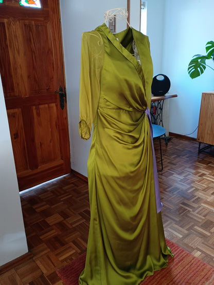 Vestido de madrina,alta costura