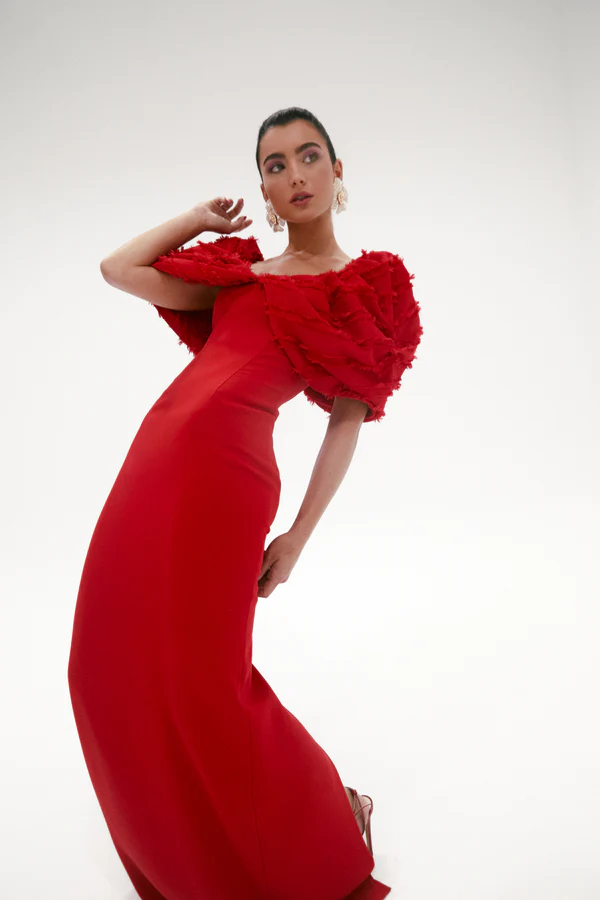 Vestido Norma Rojo