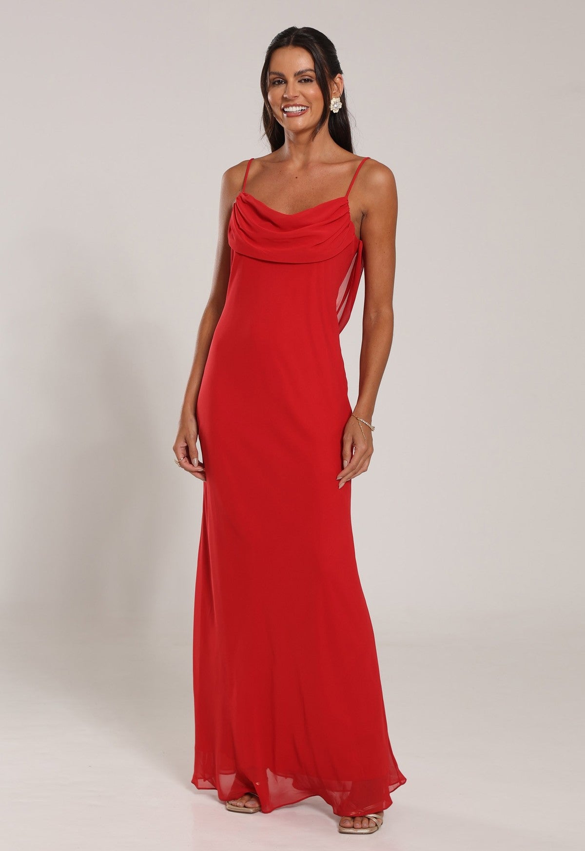 Vestido Brasil Rojo