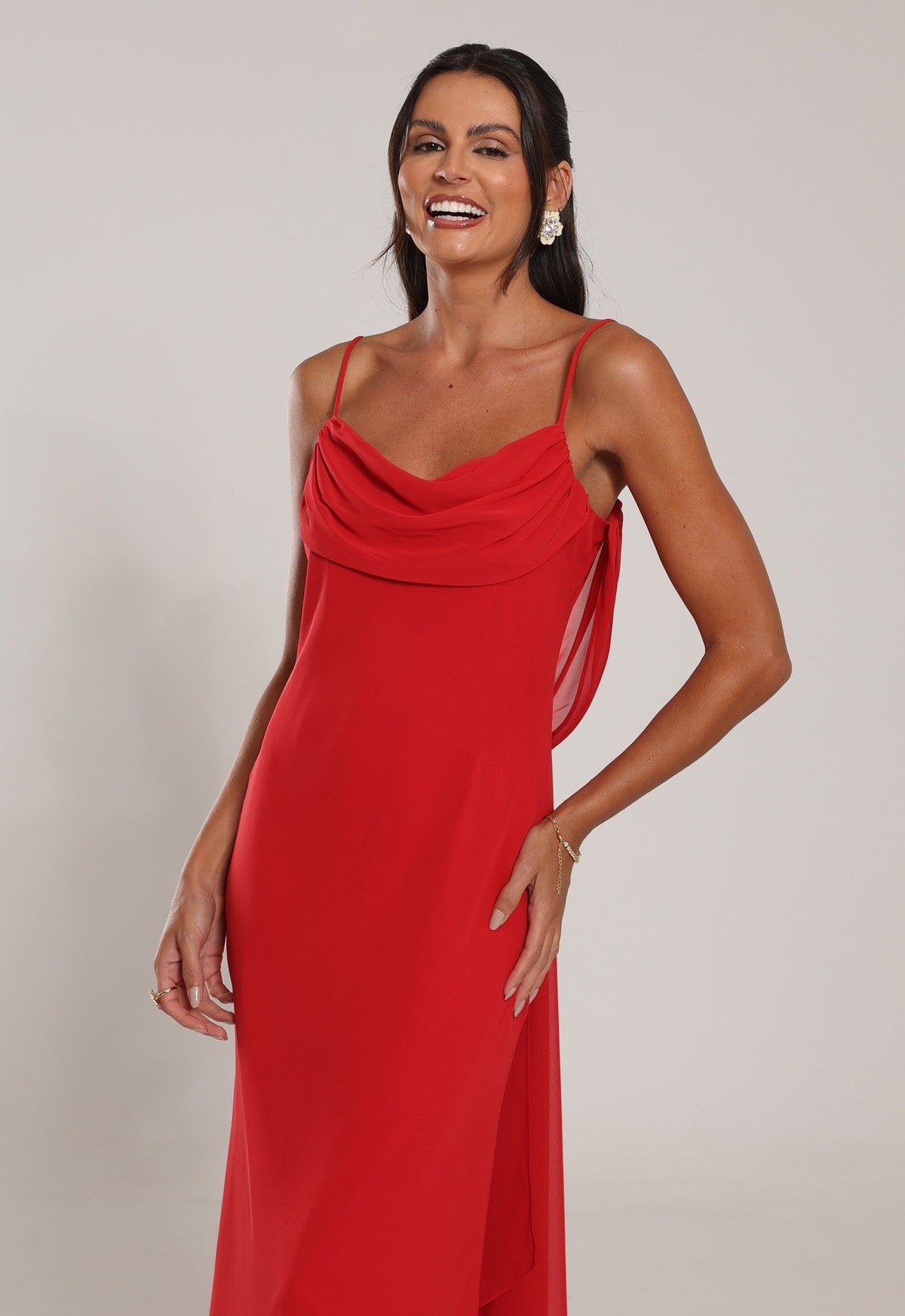 Vestido Brasil Rojo