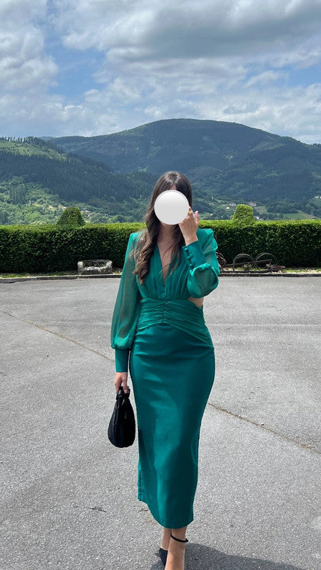 Vestido verde L