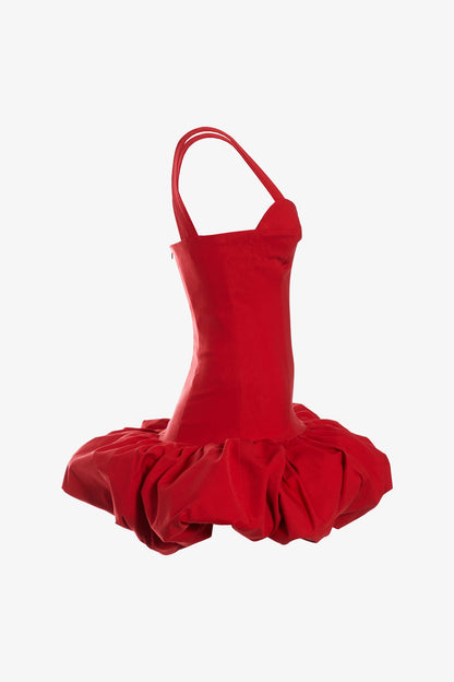 Vestido mini rojo