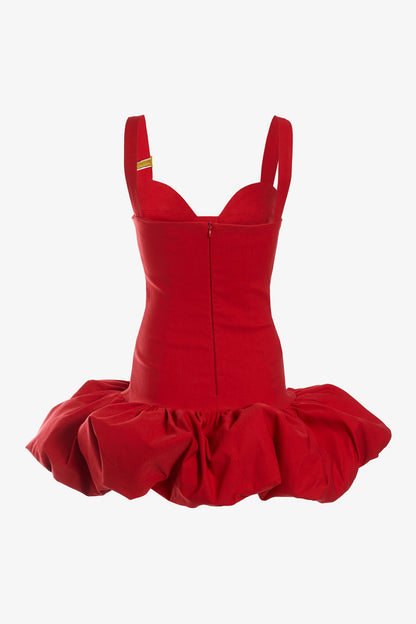 Vestido mini rojo