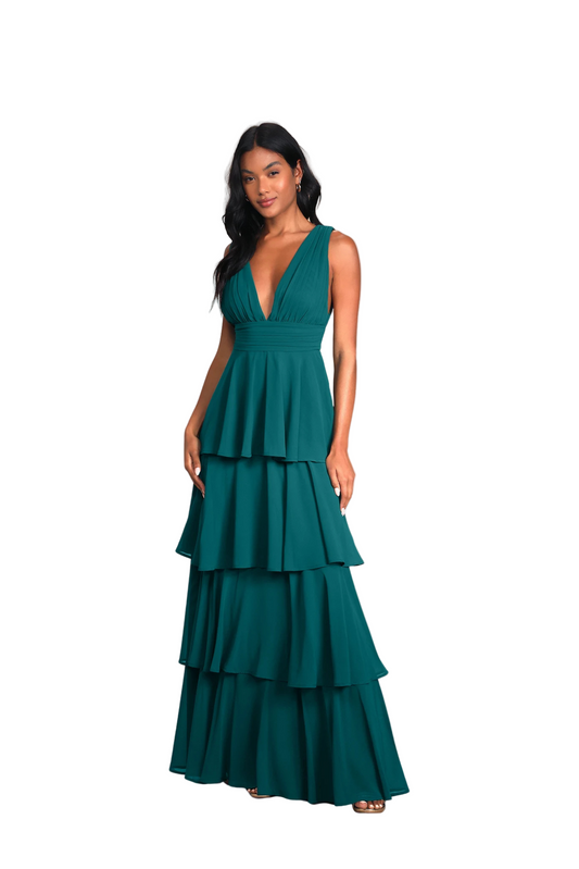 Vestido Andrea Verde Botella
