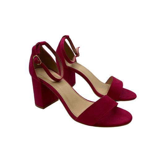 Tacones Fucsia