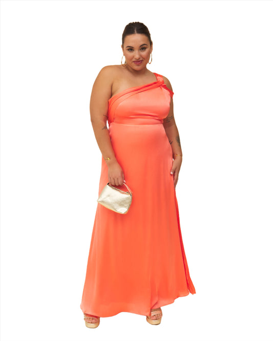 Vestido Vitoria Coral 3XL