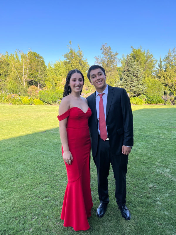  con Vestido Largo Maracuya