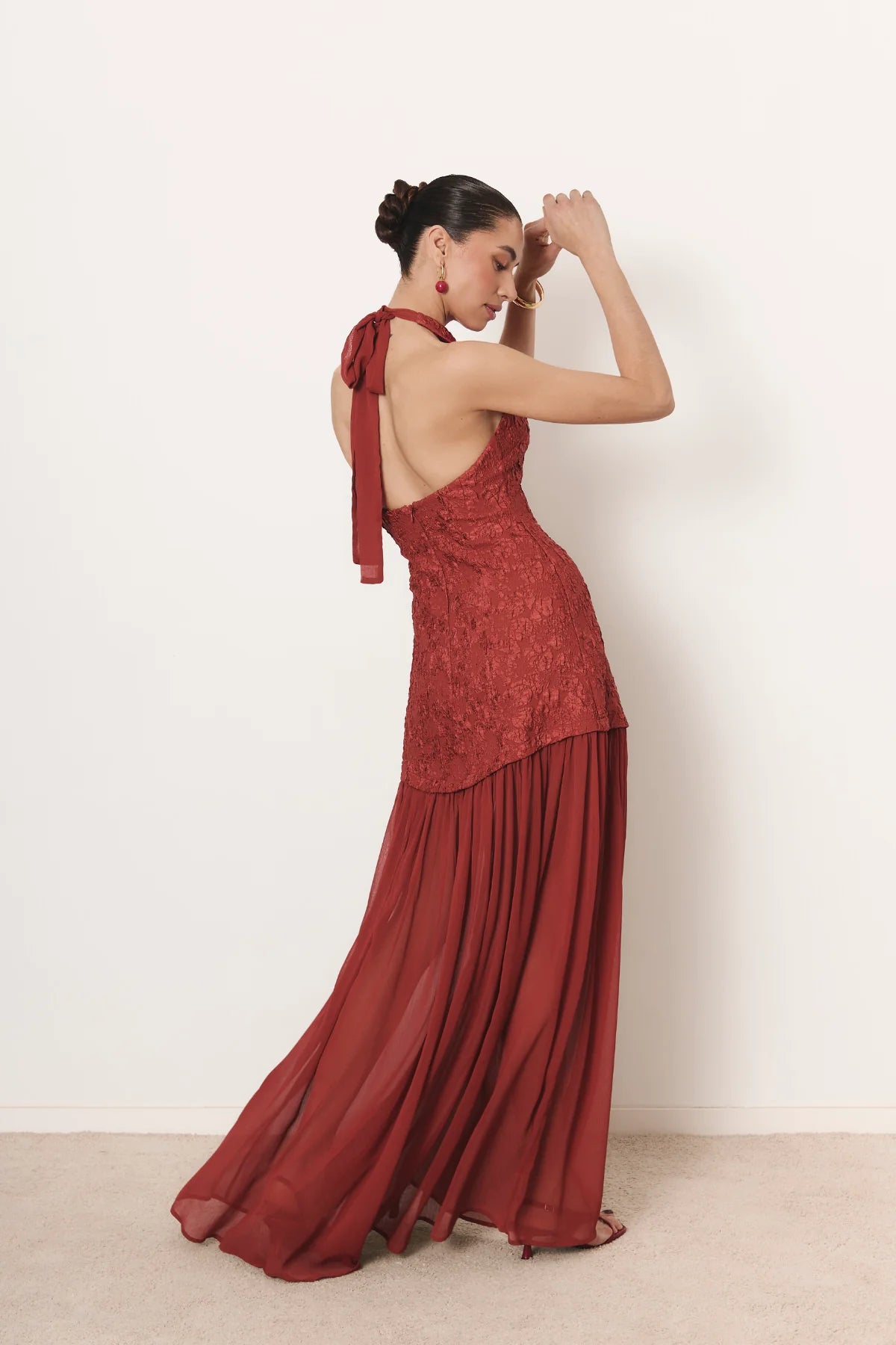Vestido Juliette Rojo Fresa
