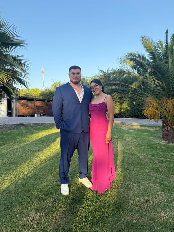  con Vestido Brasil Fucsia