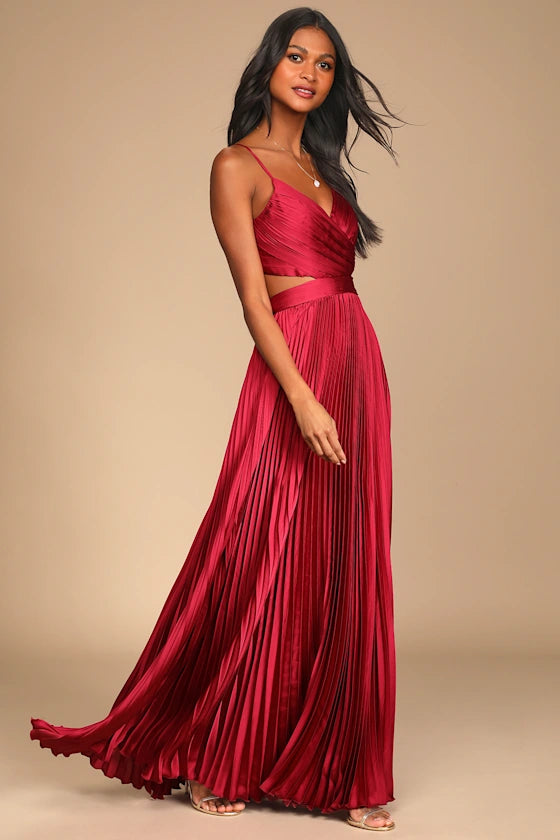 Vestido Elena Vinotinto