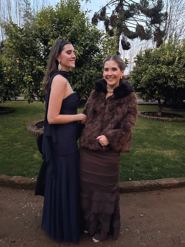  con Vestido Koji Azul