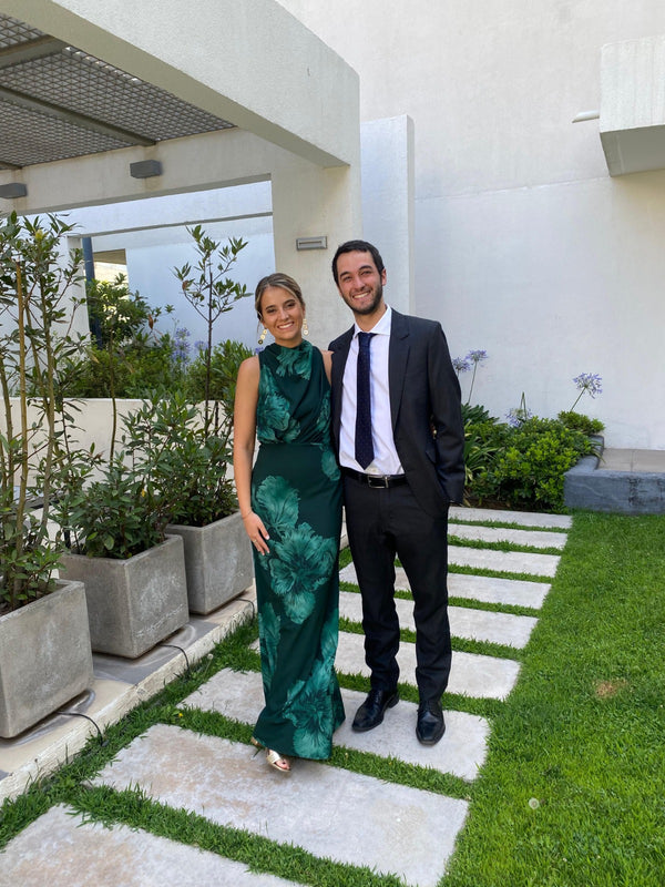  con Vestido flores enki