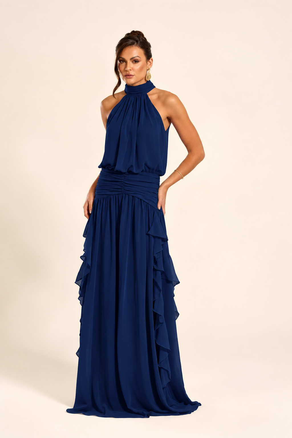 Vestido Lisboa Azul Marino