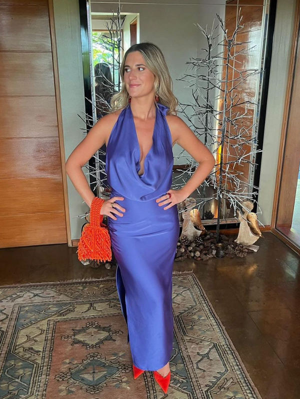  con Vestido Marlene Morado