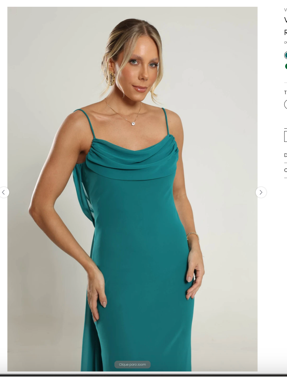 Vestido Brasil Petróleo