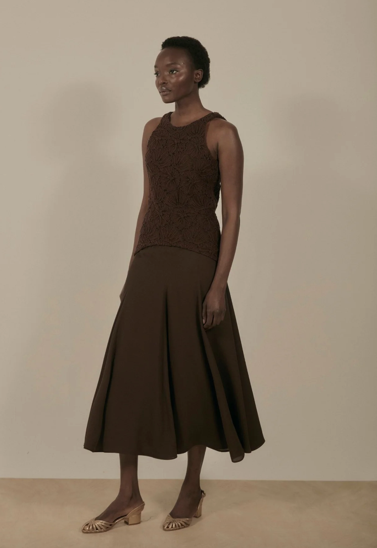 Vestido Latte