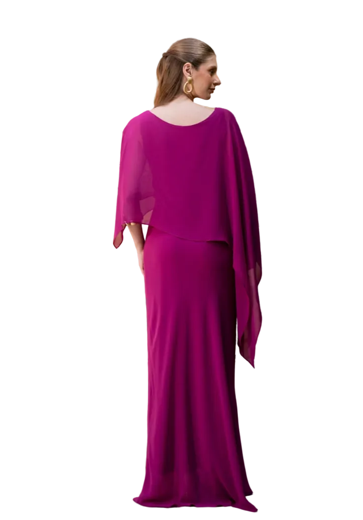 Vestido Hungría Fucsia