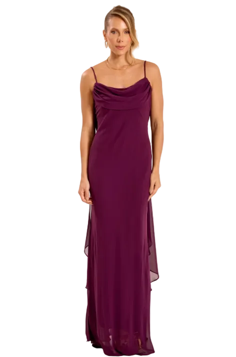 Vestido Brasil Berenjena