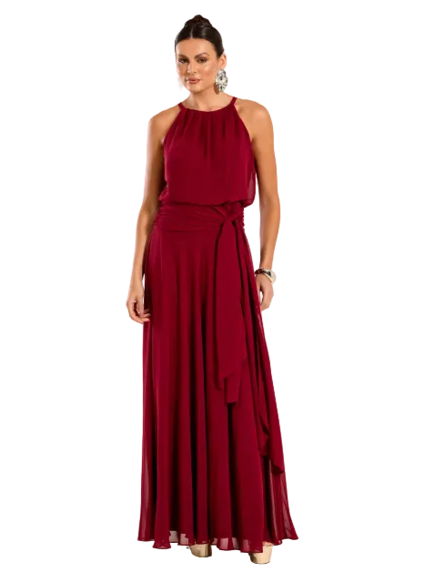 Vestido Lidia Marsala
