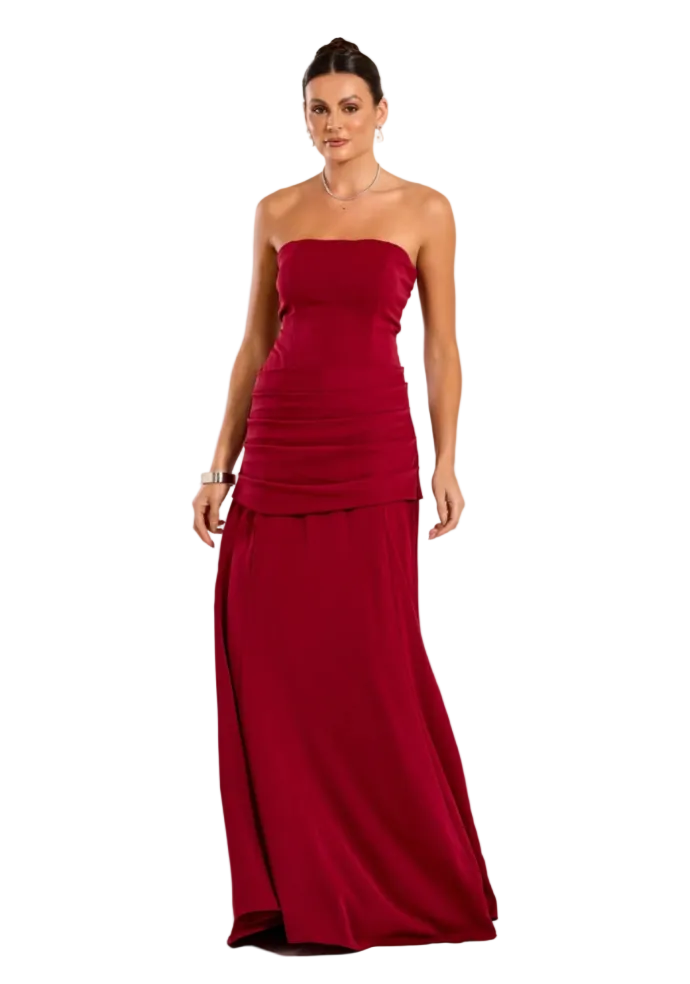 Vestido Marsella Burdeo