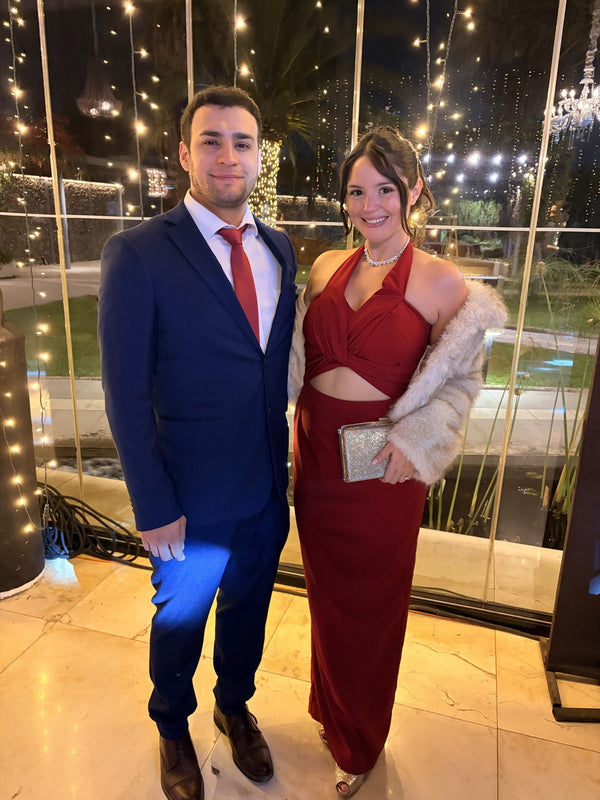 Caritoespinosaa con Vestido Arabis Rojo