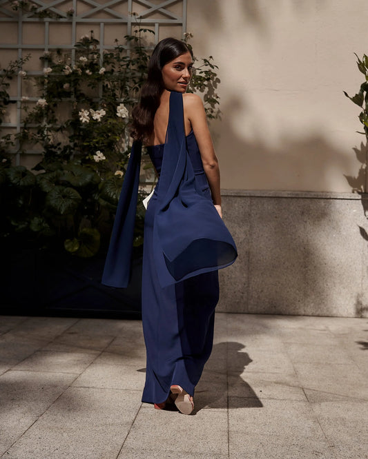 Chal azul bdress