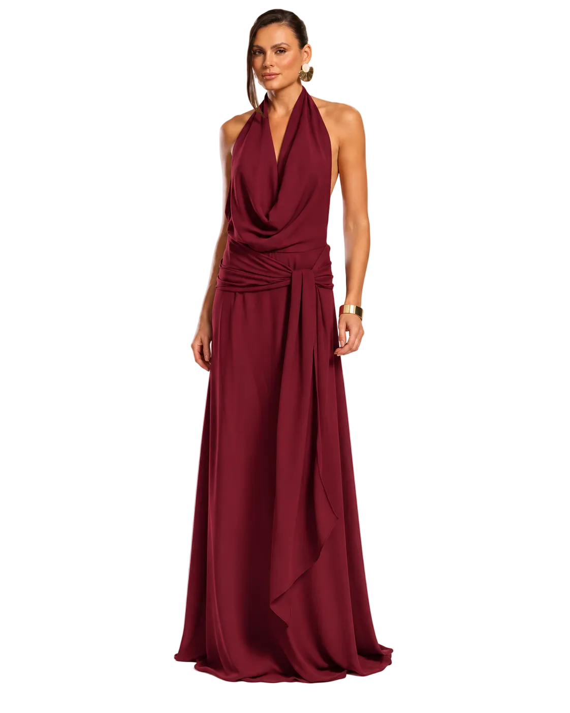 Vestido Marrakech Marsala