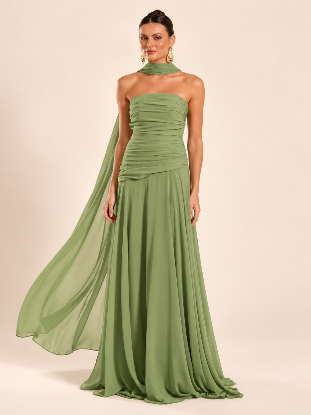 Vestido Algarve Verde