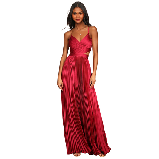 Vestido Elena Vinotinto