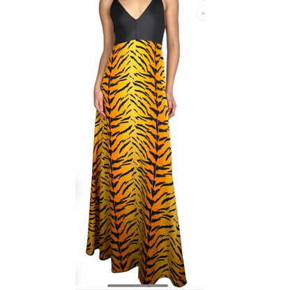 Vestido animal print