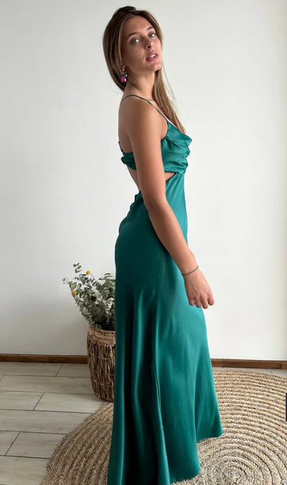 Vestido Carol Verde