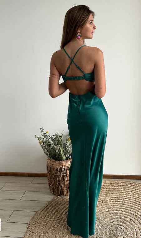 Vestido Carol Verde