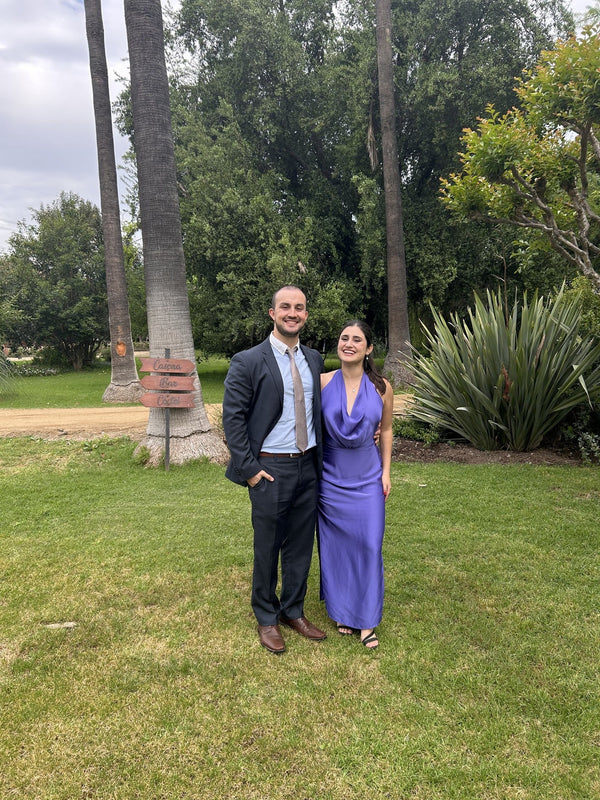Ignazunigas con Vestido Marlene Morado