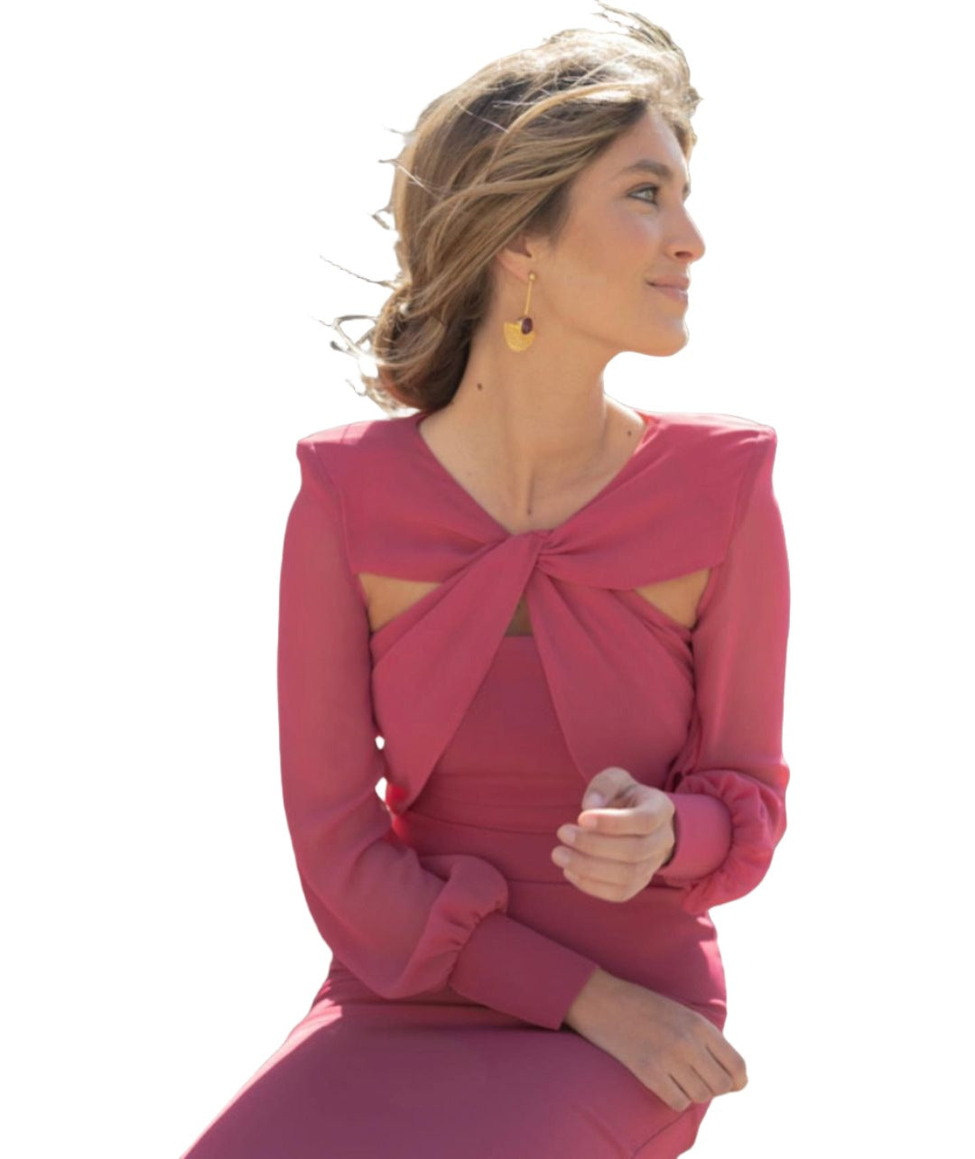 Vestido Cerdeña Rosa